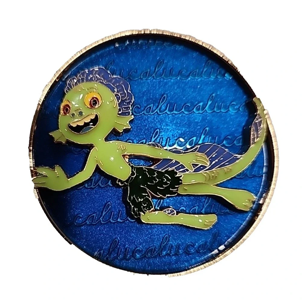Disney LUCA Cursive Cutie D23 Expo DSSH DSF AP Artist Proof‎ Pin D-00